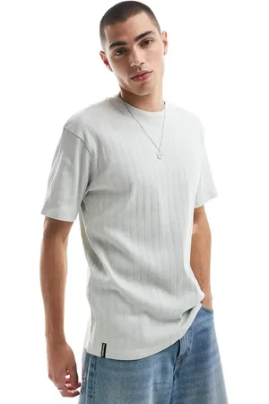 Threadbare Ribbed t-shirt in light