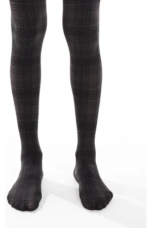 Pretty Polly Tartan pattern tights in