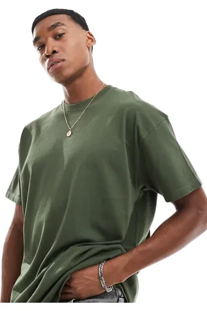 Threadbare Oversized t-shirt in khaki