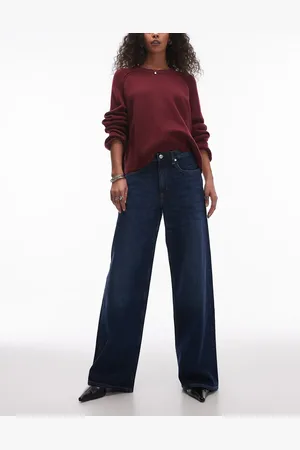 ARKET Cloud low rise baggy wide leg jeans in dusty