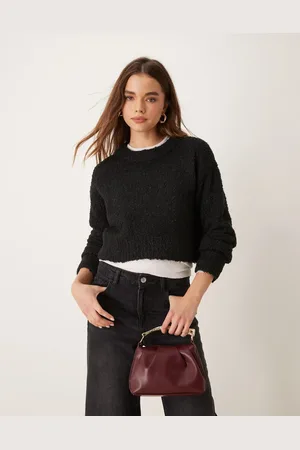 Glamorous Boxy fit jumper in fluffy knit