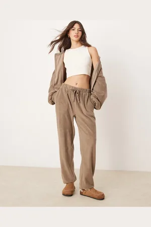 ASOS Lounge mix & match fleece jogger in