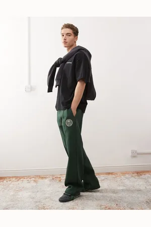 Prohibited Seam detail sweat straight leg jogger in