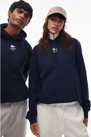 Lacoste Front logo hoodie in