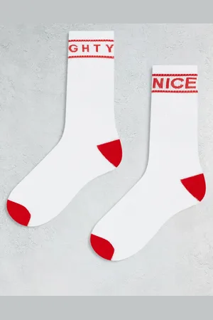 Brave Soul 2 pack naughty or nice socks in