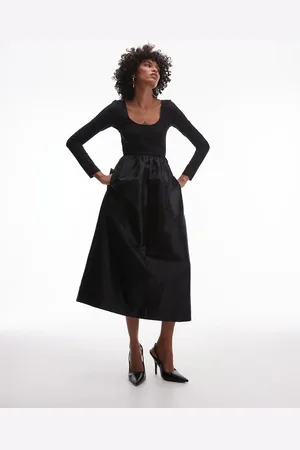& OTHER STORIES & maxi dress with volume skirt in