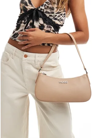 HUGO BOSS Chris clutch in beige