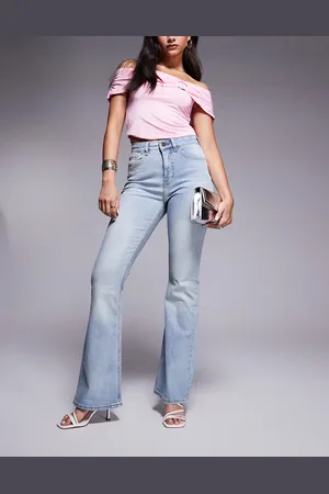 River Island Flare jean in lightwash