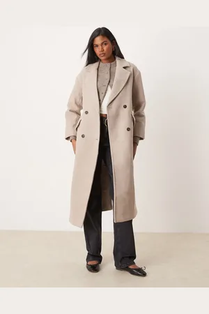 New Look Relaxed formal coat in mink