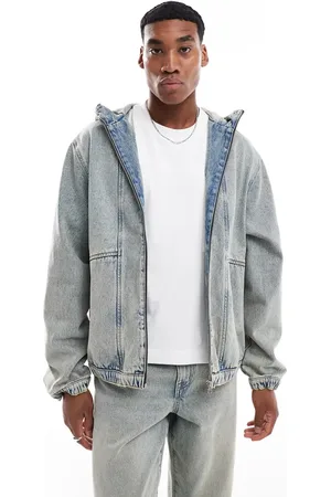 ASOS Oversized hooded denim jacket