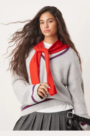 ASOS Mock jumper scarf in