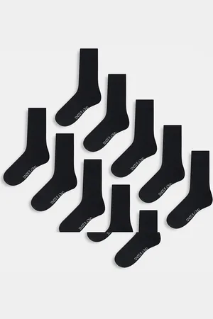 Only & Sons 10 pack ankle socks in