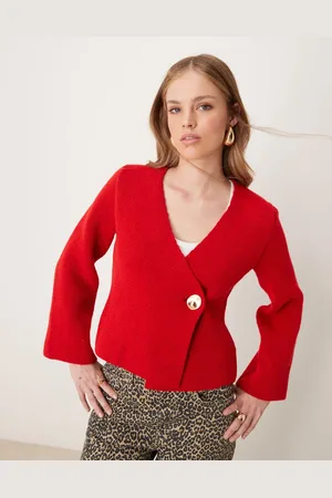 River Island Asymmetric cardigan in