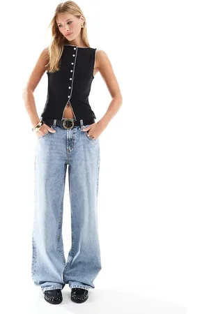 ASOS Baggy jeans in mid