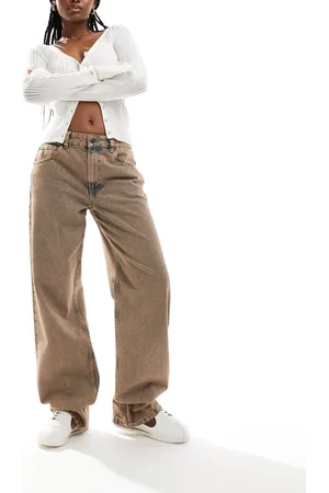 ASOS Baggy jeans in stone tint