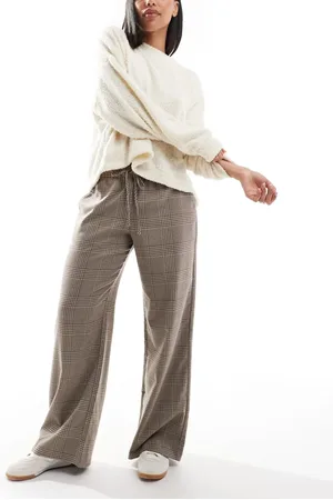 Hollister Pull on relaxed trouser in check