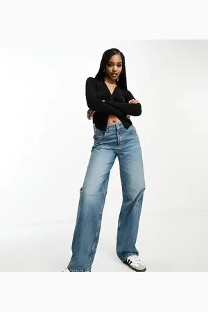 ASOS ASOS DESIGN Tall baggy jeans in mid