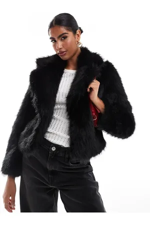 Threadbare Faux fur coat in