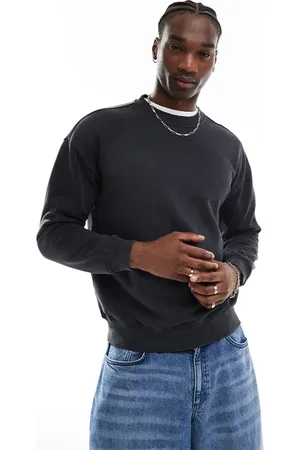 Another Influence Round neck acid wash sweatshirt in