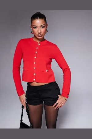 River Island Crew neck cardigan in