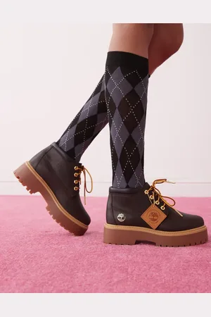 Timberland Stone Street Nellie boot in dark espresso leather