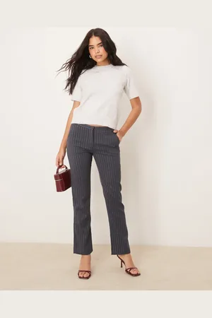 Abercrombie & Fitch Tailored pinstripe trousers in