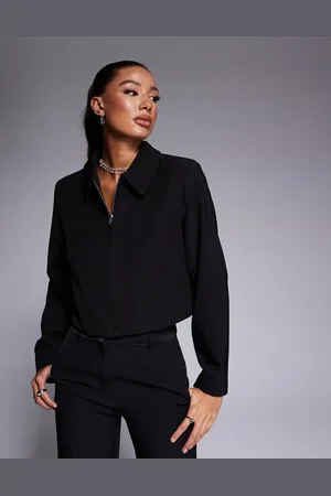 River Island Zip up collar jacket in