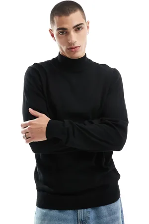 Threadbare Cotton turtle neck jumper in