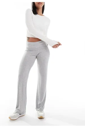 Cotton On Cotton On sleep recovery lounge roll waist pants grey