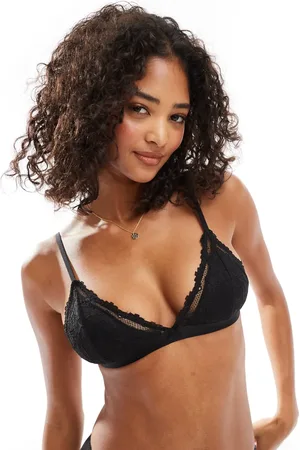 Cotton On Cotton On everyday lace longline padded bralette in