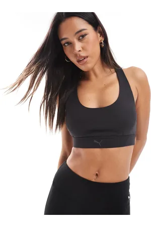 PUMA Evolve Training mid impact support sports bra in