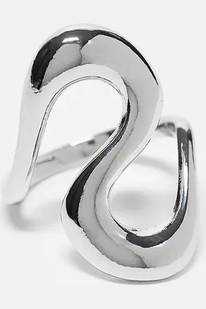 Reclaimed Unisex curve ring in