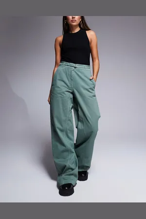 HUGO BOSS Hansana trousers with belt in