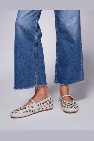 Steve Madden Rejoice-S eyelet ballet flats in cream
