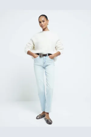River Island Slim jean in lightwash