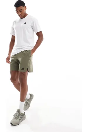 adidas Adidas Training D4T shorts in olive brown
