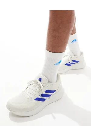 adidas Adidas Running Runfalcon 5 trainers in light and blue