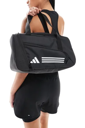 adidas Adidas Training small duffle bag in and white