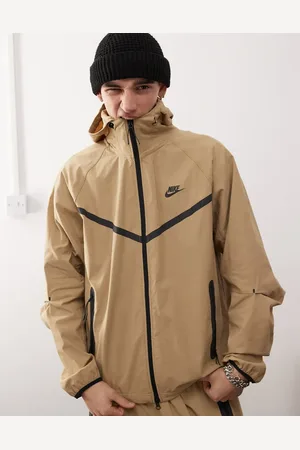 Nike Tech woven jacket in beige