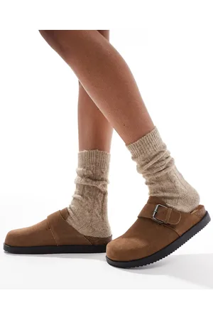 Pull&Bear Suede clog in