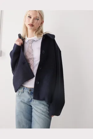 Monki Borg coat in