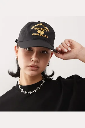 COLLUSION Cap embroidery and print in