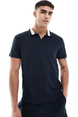 Emporio Armani Bodywear short sleeve polo shirt in CO-ORD