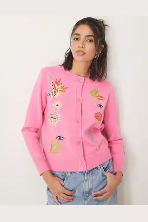 Never Fully Dressed Embroidered cardigan in