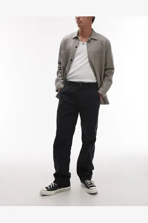 MANGO Regular fit tailored trouser with drawstring in