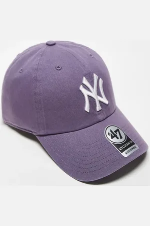 47 Brand NY Yankees washed clean up cap in lilac