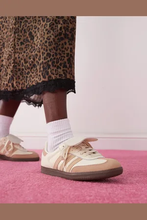 adidas Samba LT trainers in beige and brown