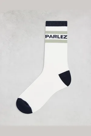 Parlez Strive logo socks in /navy