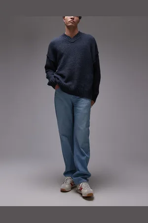 Topman Rigid straight jean in light wash
