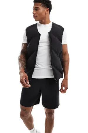 ASOS 4505 insulated running puffer gilet with zip phone pockets in